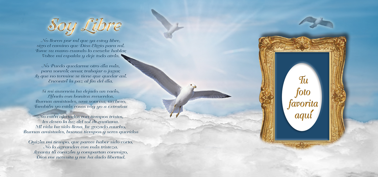 Soy Libre Blue  Clouds (With Verse)